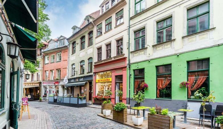 Апартаменты Doma Square Penthouse, In The Heart Of Old Town Рига Экстерьер фото